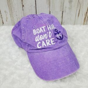 Boat Hair Don't Care Cap Purple Pink OSFM